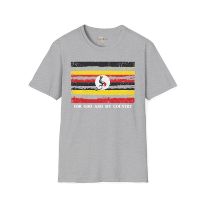 Uganda strip unisex softstyle tee