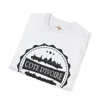 Côte d'Ivoire Stamp unisex tee