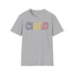 Chad text unisex softstyle tee Funky African
