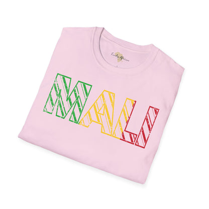 Malian text unisex softstyle tee