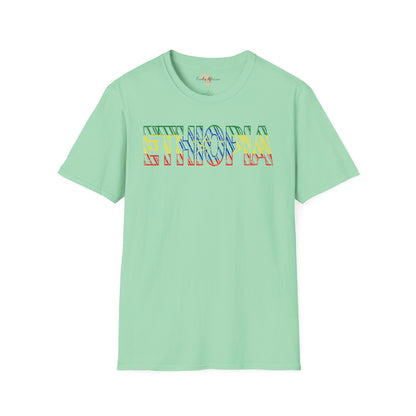 Ethiopia text unisex softstyle tee