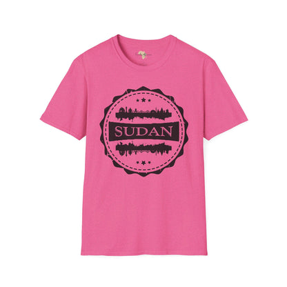 Sudan Stamp unisex tee