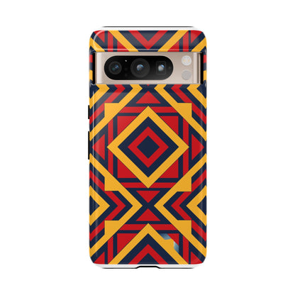 African Print Google Pixel Tough Cases