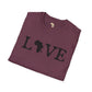 One love unisex softstyle tee Funky African