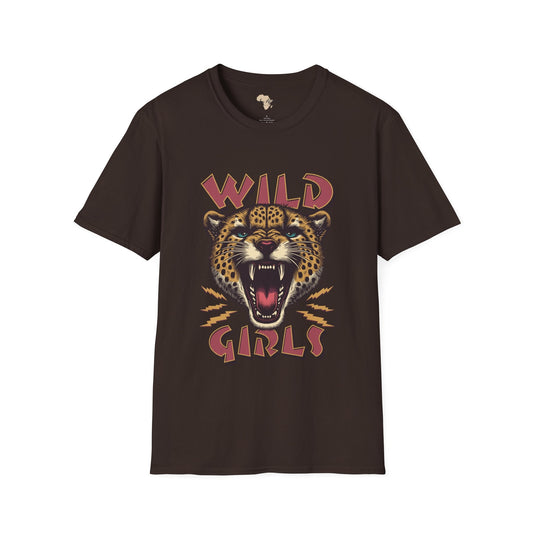 Wild girls unisex softstyle tee Printify