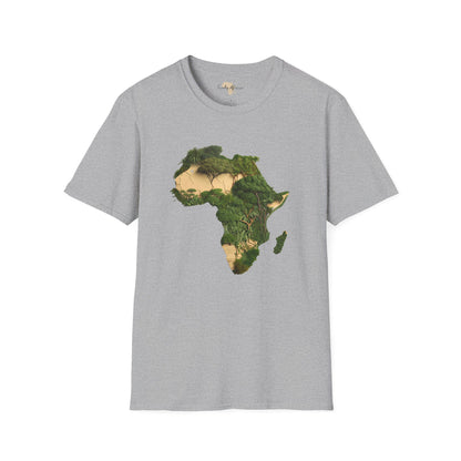 African forest unisex softstyle tee