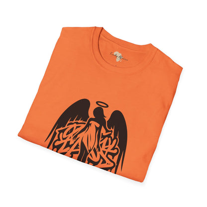 Angel graffiti unisex softstyle tee