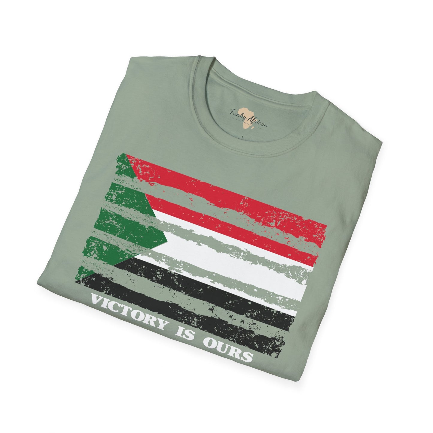 Sudan strip unisex softstyle tee