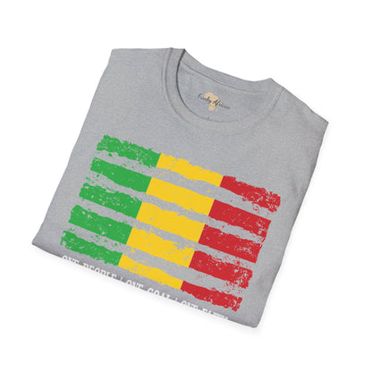 Malian strip unisex softstyle tee