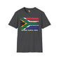 South Africa strip unisex softstyle tee Funky African