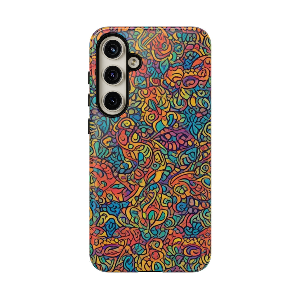 African Print Samsung Galaxy Tough Case Funky African