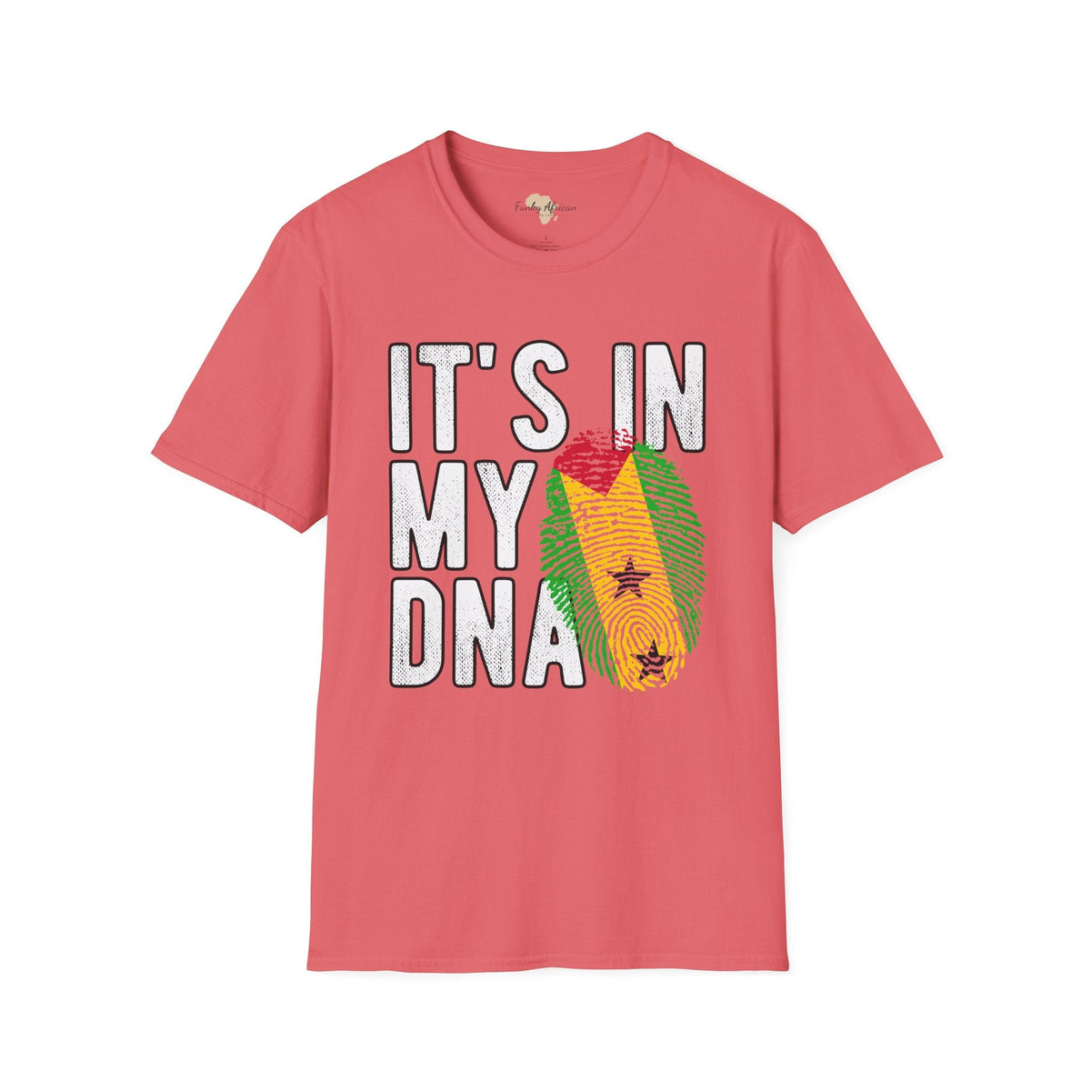 it's in my DNA unisex tee - São Tomé and Príncipe Funky African