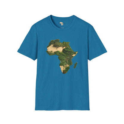 African forest unisex softstyle tee