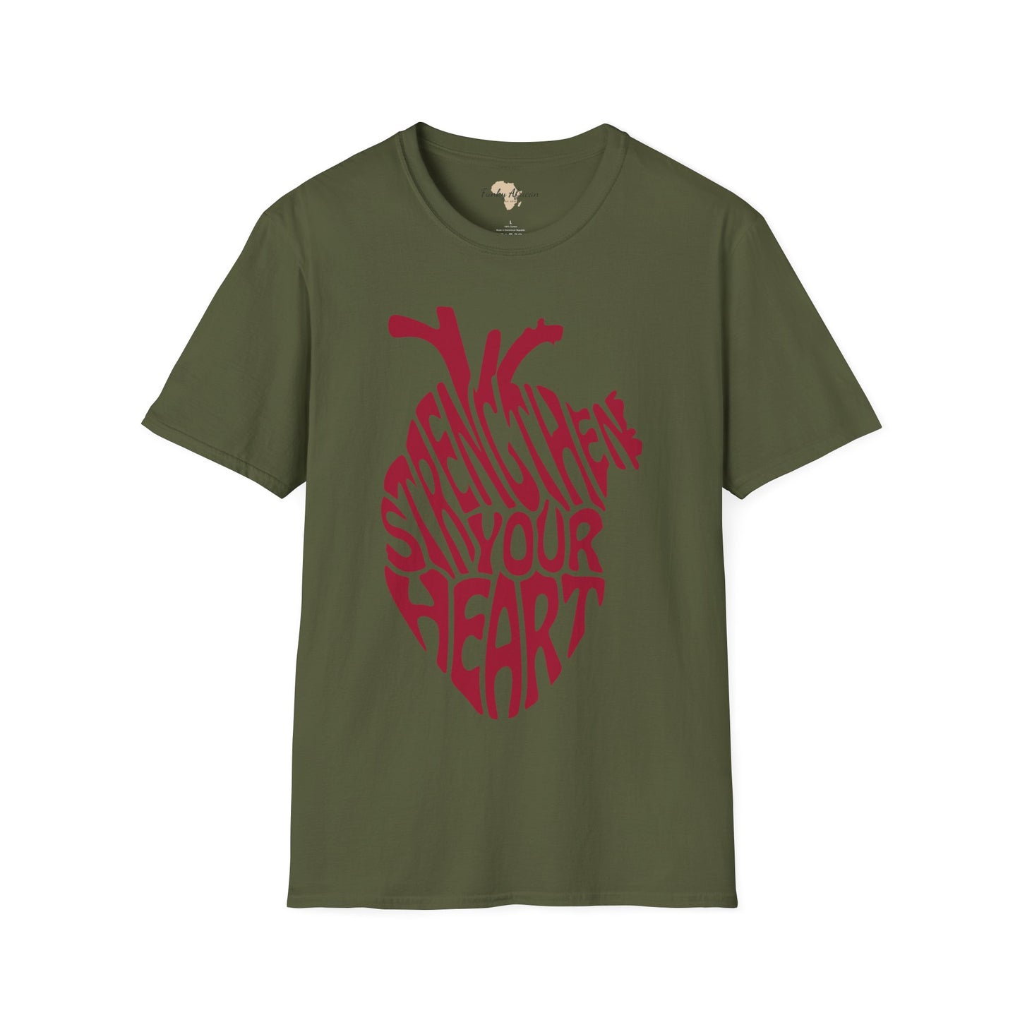 Strengthen your heart unisex softstyle tee