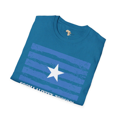 Somalia strip unisex softstyle tee