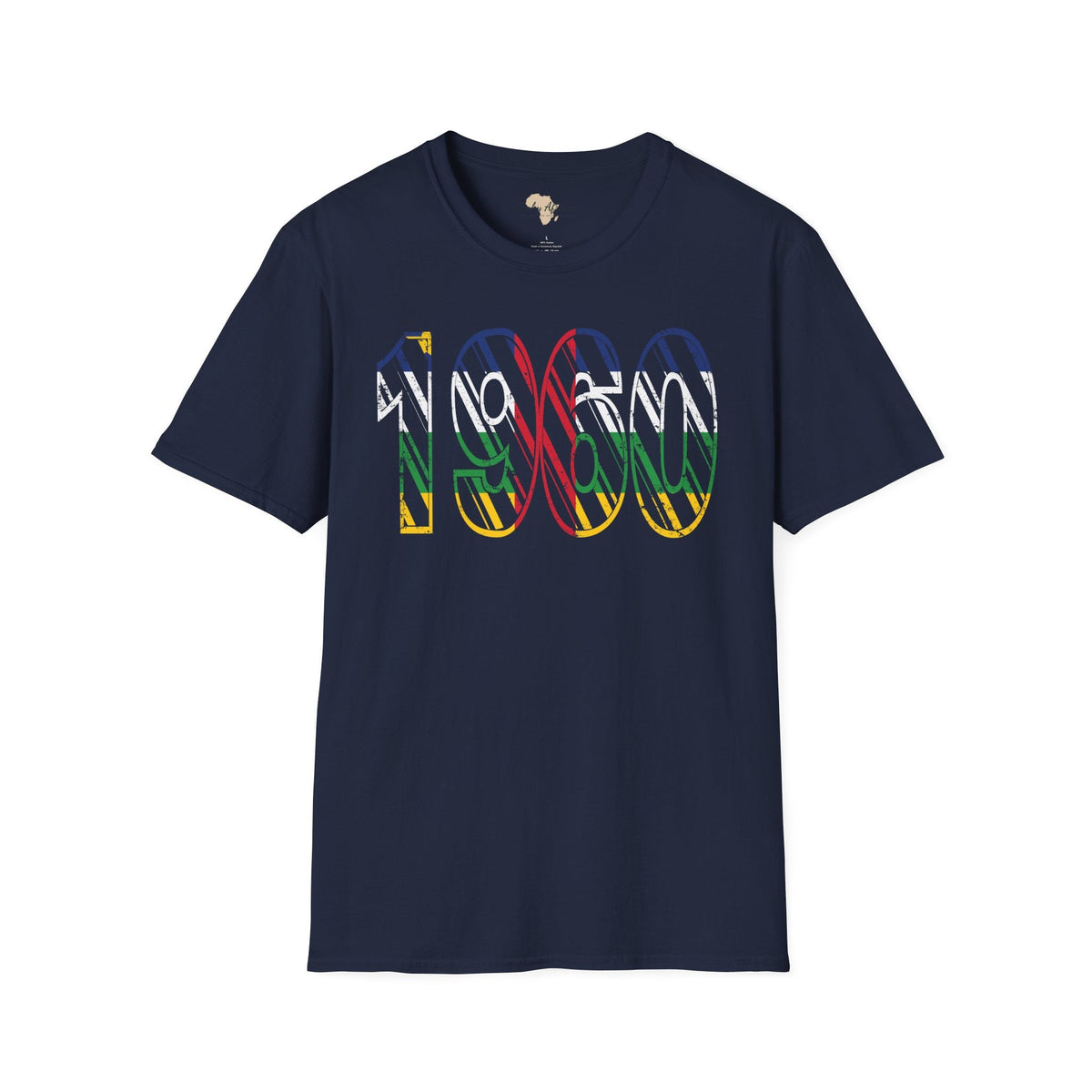 Central African Republic year unisex softstyle tee Funky African