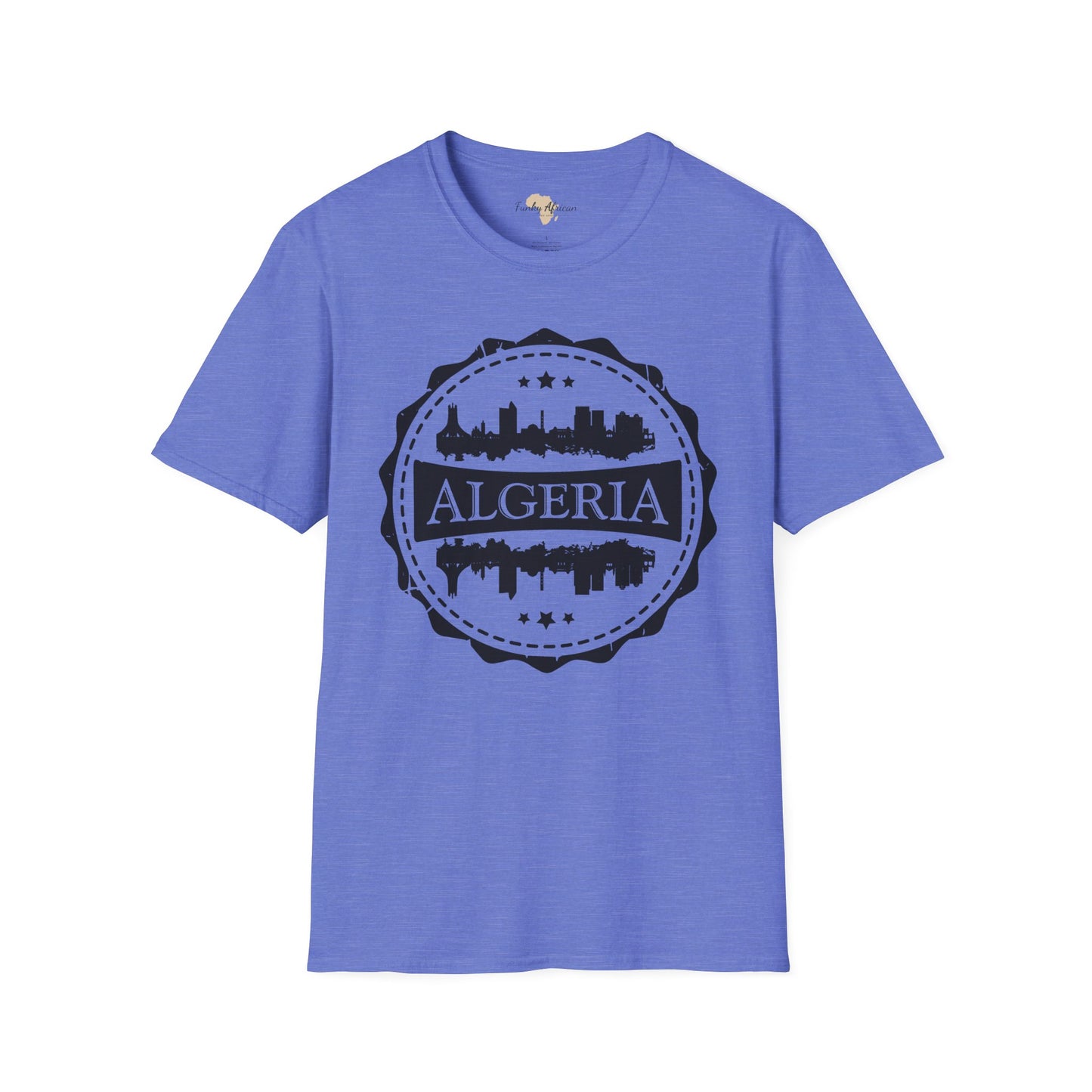 Algeria Stamp unisex tee