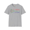 South African text unisex softstyle tee Funky African