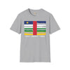 Central African Republic strip unisex softstyle tee Funky African