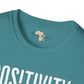 Positivity is a choice unisex softstyle tee Funky African