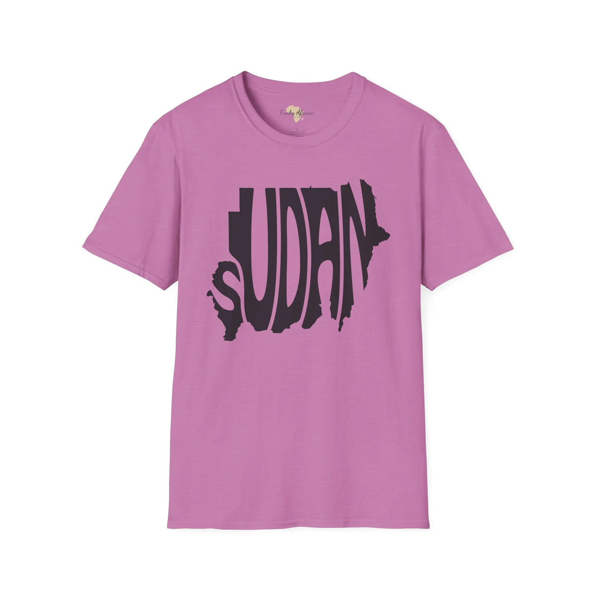 Sudan cut unisex softstyle tee Funky African