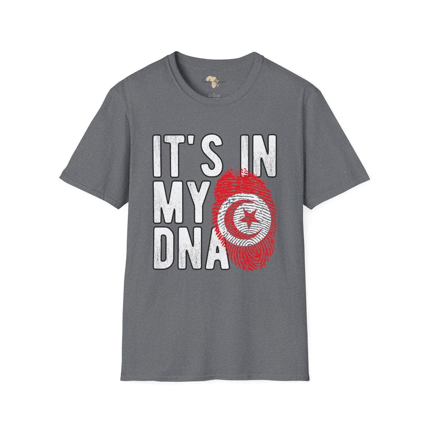 it's in my DNA unisex tee - Tunisia