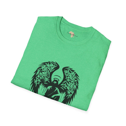 Angel graffiti unisex softstyle tee