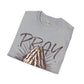 Pray more worry less unisex tee Funky African