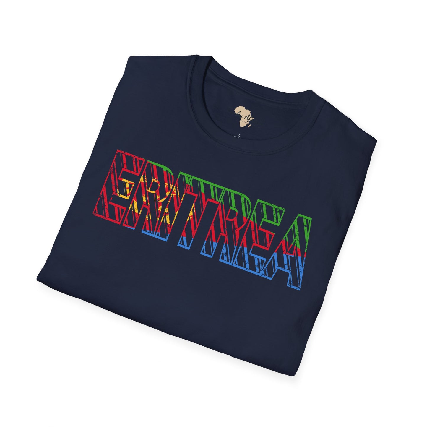 Eritrea text unisex softstyle tee