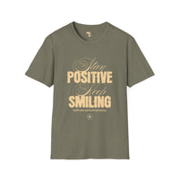 Stay positive unisex softstyle tee Funky African