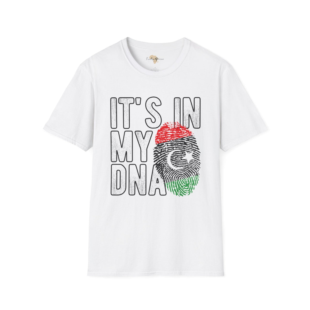 it's in my DNA unisex tee - Libya Funky African