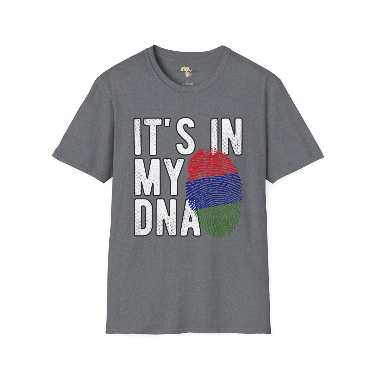 it's in my DNA unisex tee - Gambia Funky African