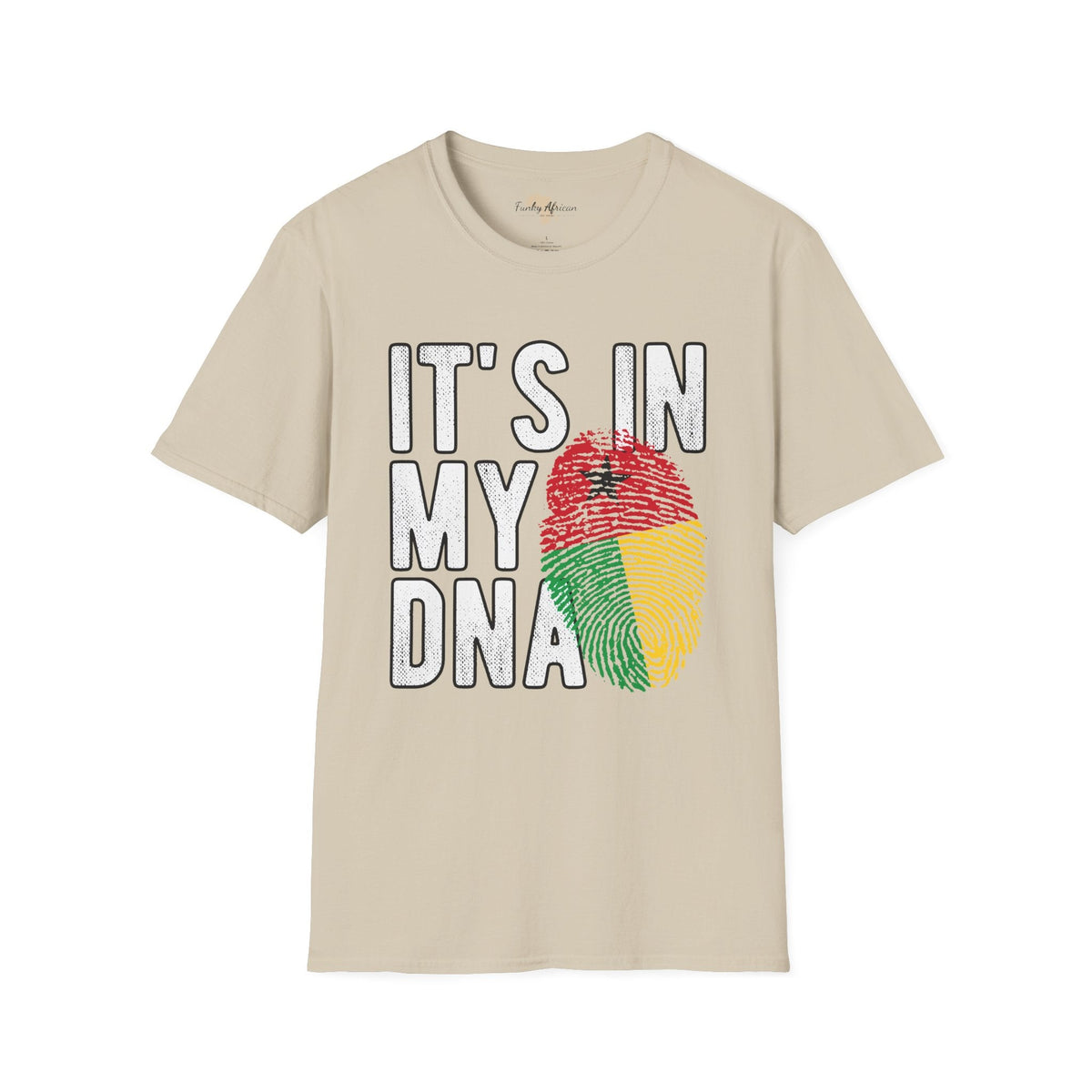 it's in my DNA unisex tee - Guinea-Bissau Funky African