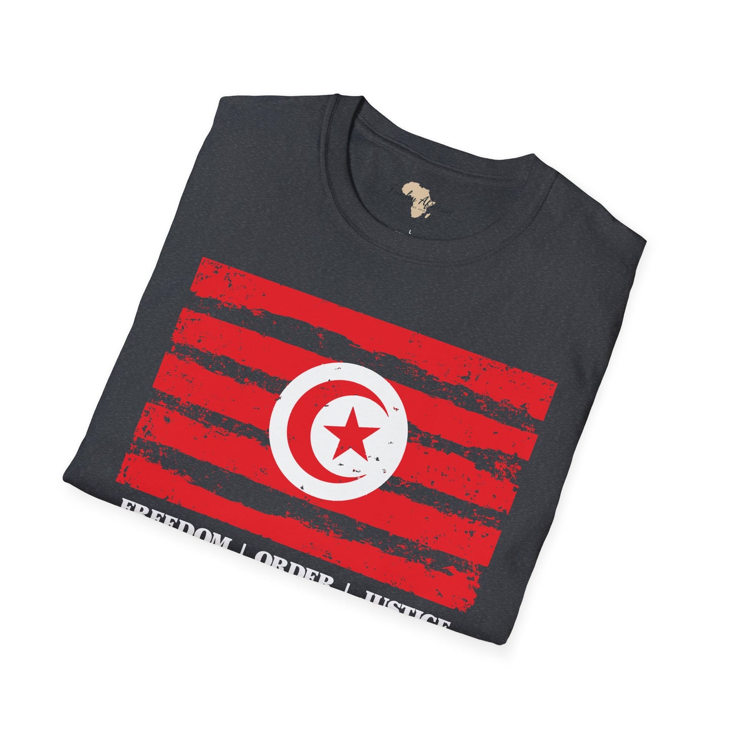 Tunisia strip unisex softstyle tee