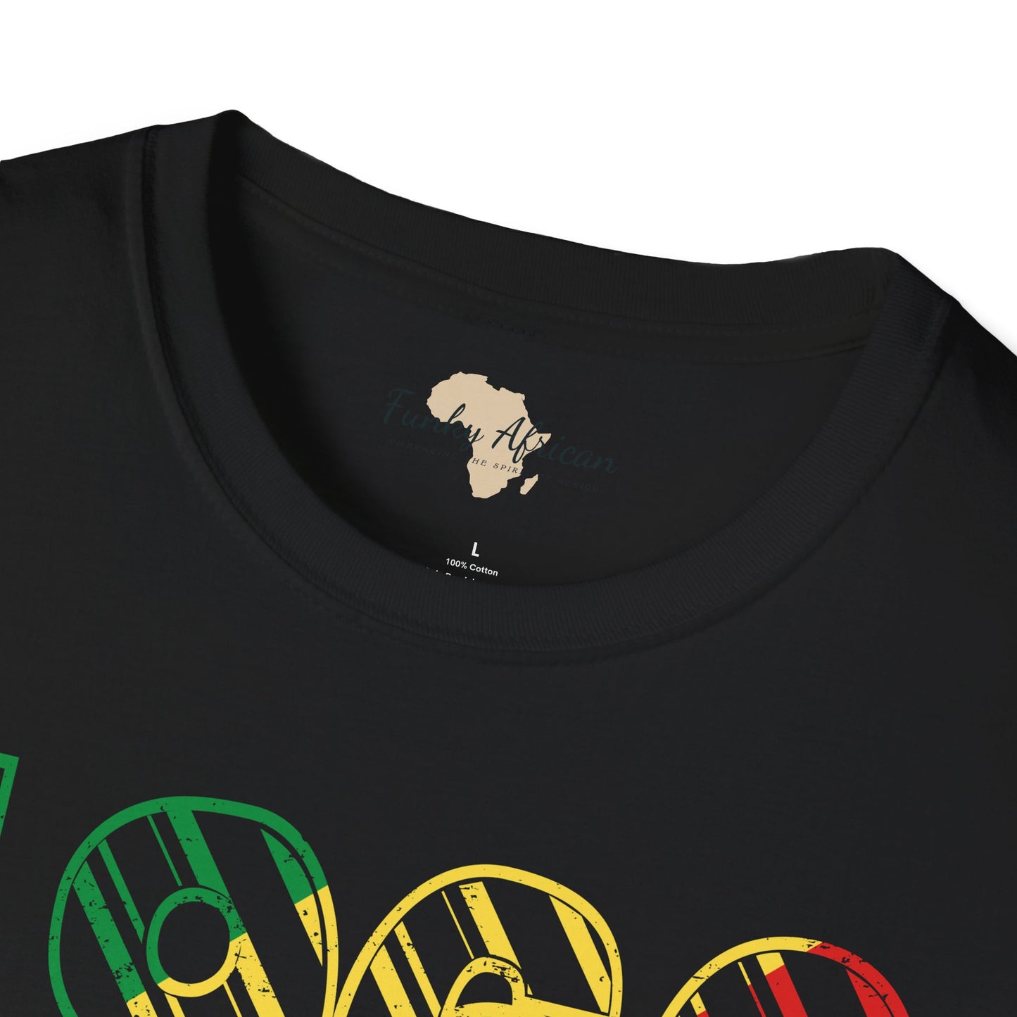 Republic of the Congo text unisex softstyle tee