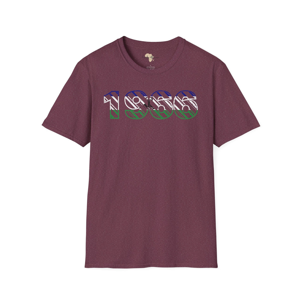 Lesotho year unisex softstyle tee Funky African