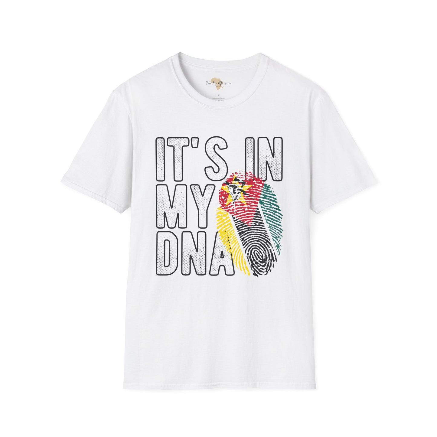 it's in my DNA unisex tee - Mozambique