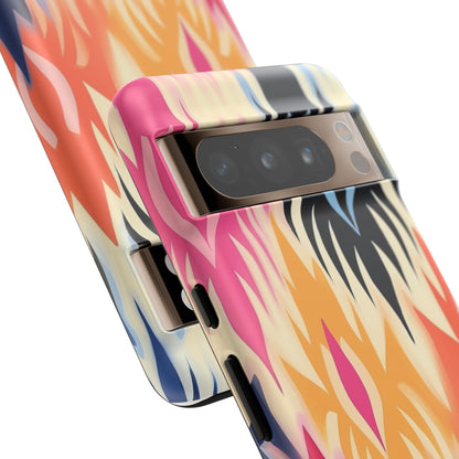 African Print Google Pixel Tough Case