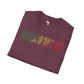 Republic of the Congo text unisex softstyle tee Funky African