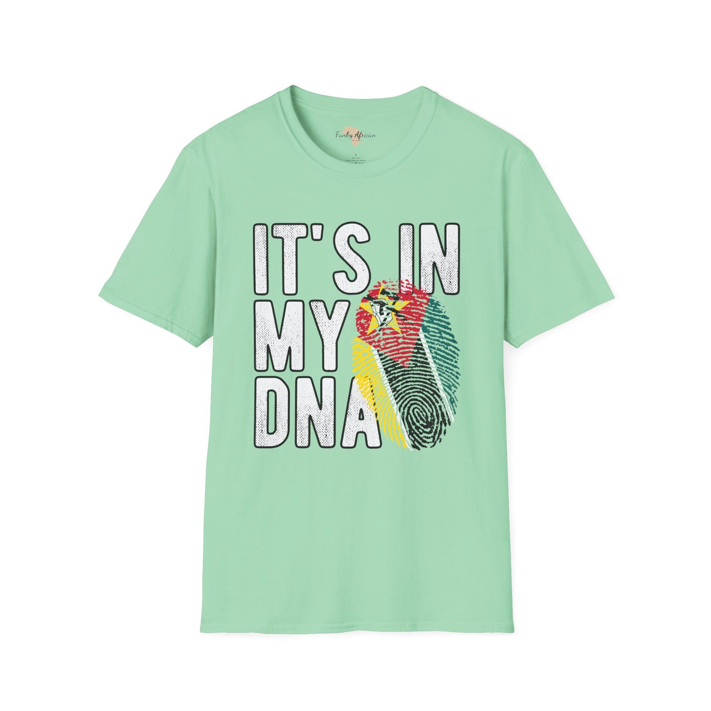 it's in my DNA unisex tee - Mozambique