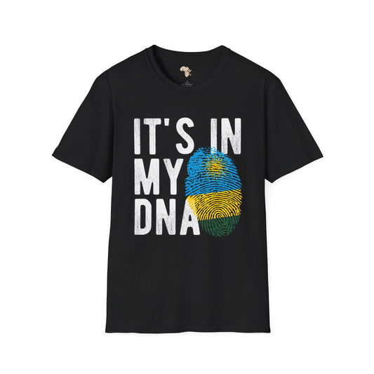 it's in my DNA unisex tee - Rwanda