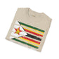 Zimbabwe strip unisex softstyle tee Funky African