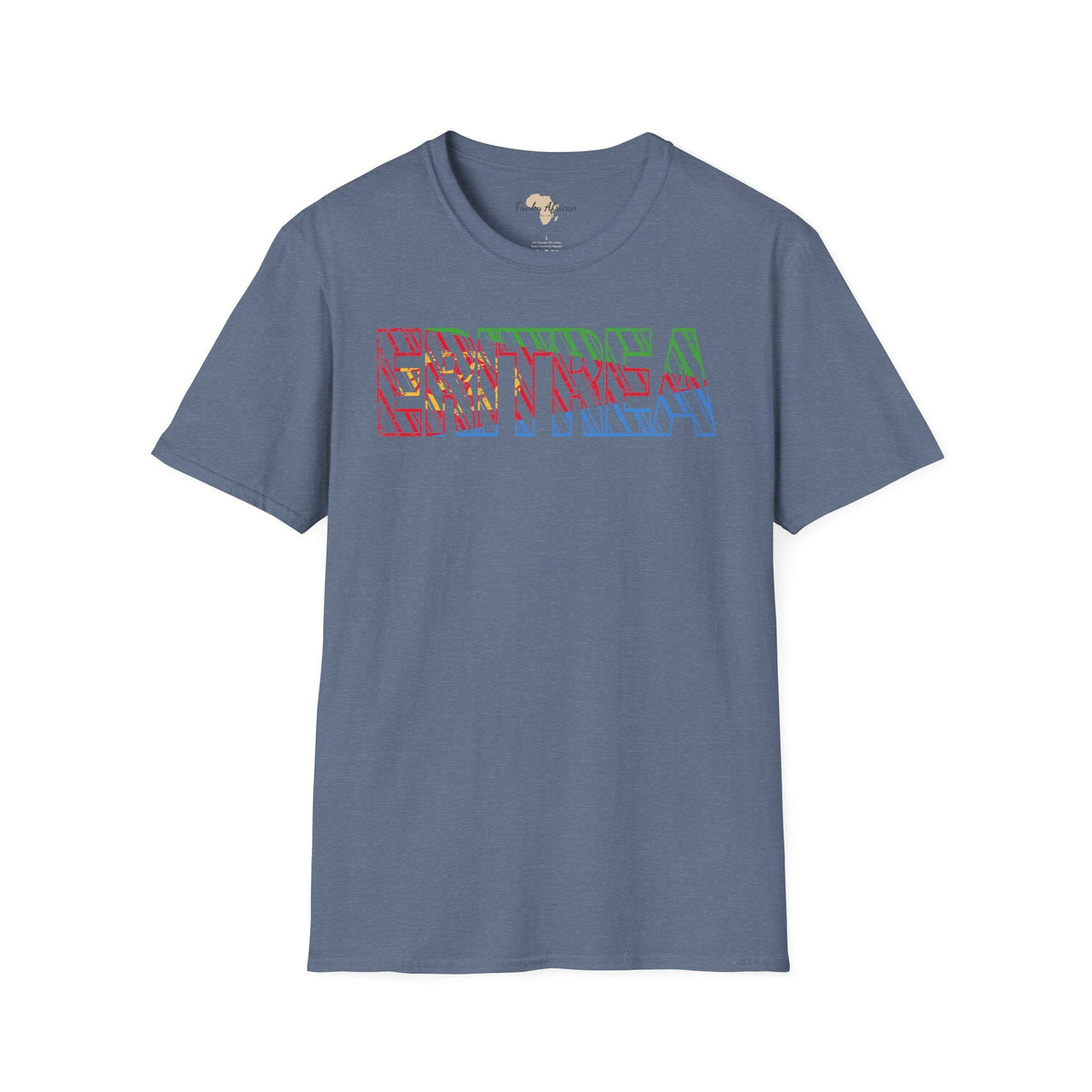 Eritrea text unisex softstyle tee Funky African