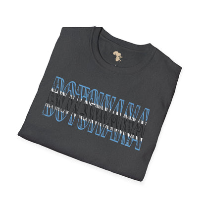 Botswana text unisex softstyle tee