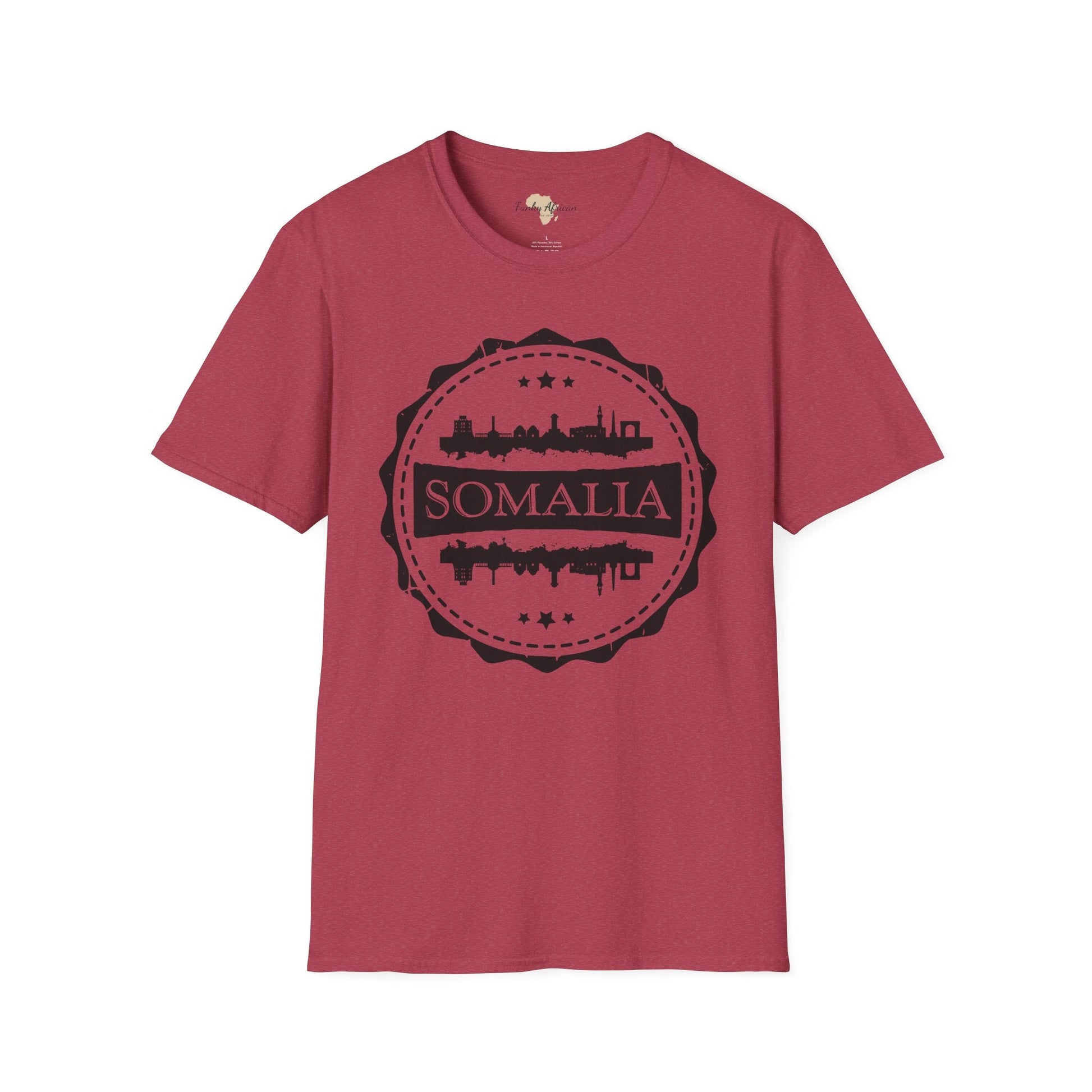 Somalia Stamp unisex tee Funky African