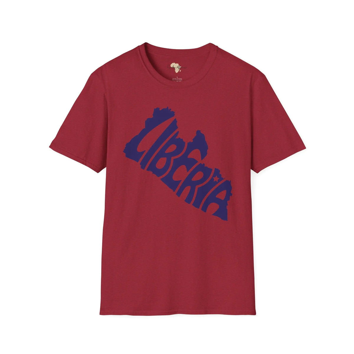 Liberia cut unisex softstyle tee Funky African
