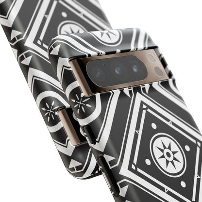 African Print Google Pixel Tough Cases