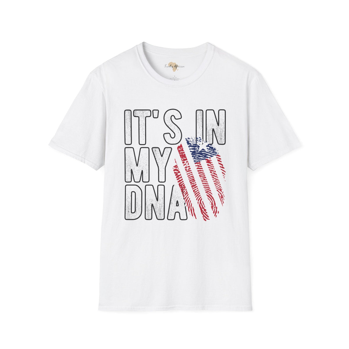 it's in my DNA unisex tee - Liberia Funky African