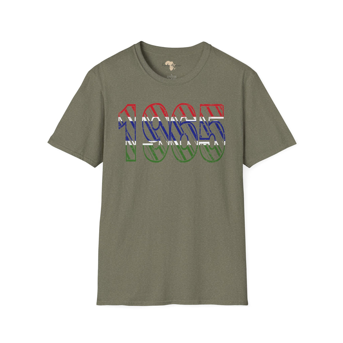 Gambia year unisex softstyle tee Funky African