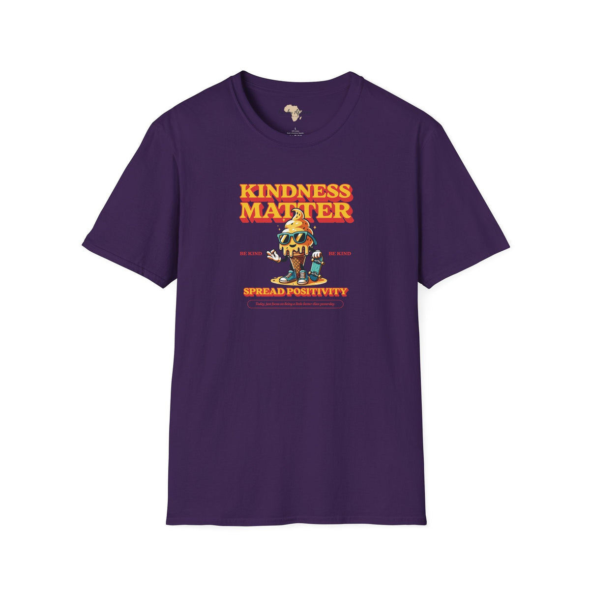 Kindness matter unisex softstyle tee Funky African